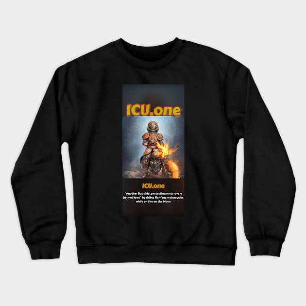 Yellow Flow Crewneck Sweatshirt by ICU